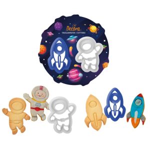 Decora Cookie Cutter Space Set/2