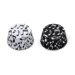 Decora Baking Cups Musical Notes 36st