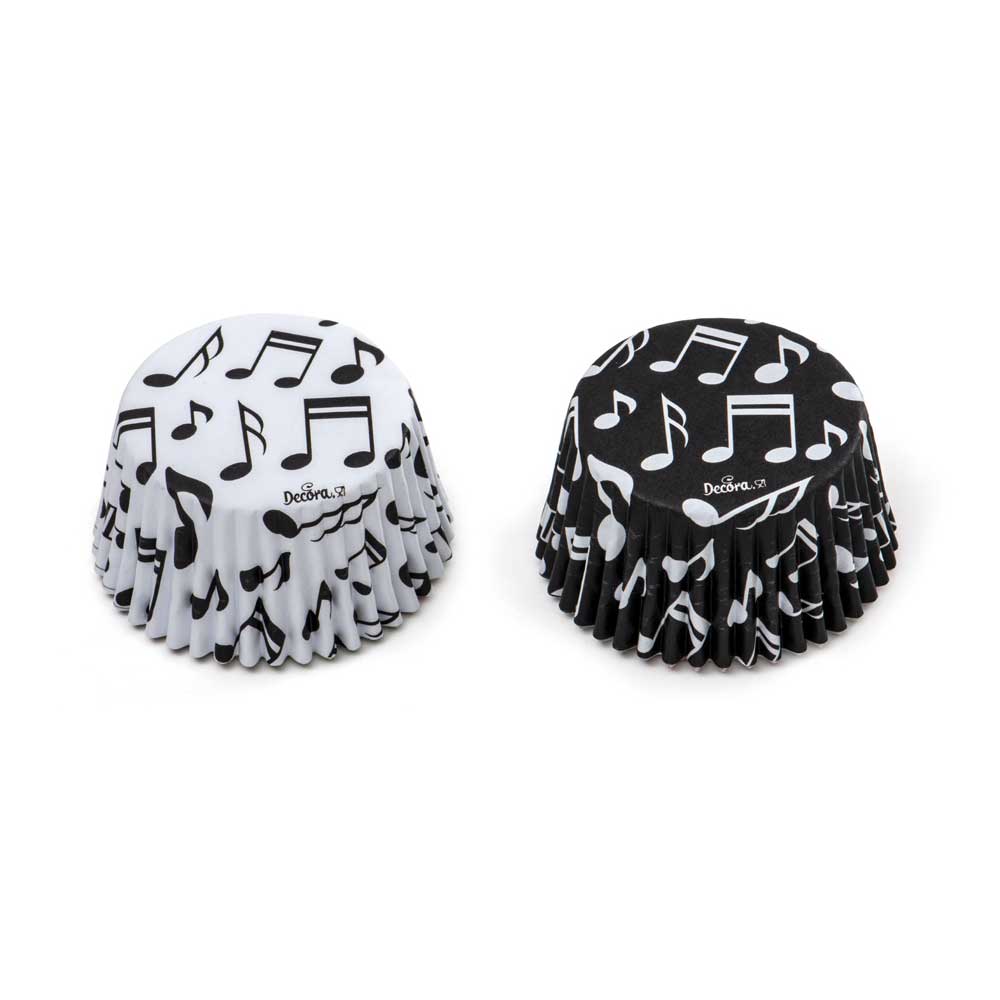 Decora Baking Cups Musical Notes 36st
