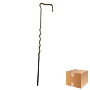 30 x 4 – Per 500 stuks – Grondpennen – Enkel – Zigzag