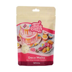 FunCakes Deco Melts -Wit- 250g