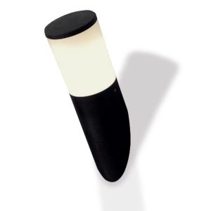 Amelia FS – Wandlamp – Mat Zwart – Mat Glas – Fumagalli