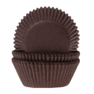 House of Marie Baking cups Bruin – pk/50