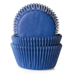 House of Marie Baking cups Jeans Blauw – pk/50