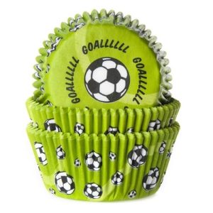 House of Marie Baking cups Voetbal – pk/50