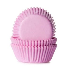 House of Marie Mini Baking cups Licht Roze – pk/60