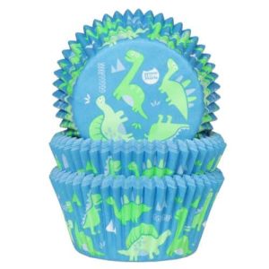 House of Marie Baking Cups Dino’s pk/48