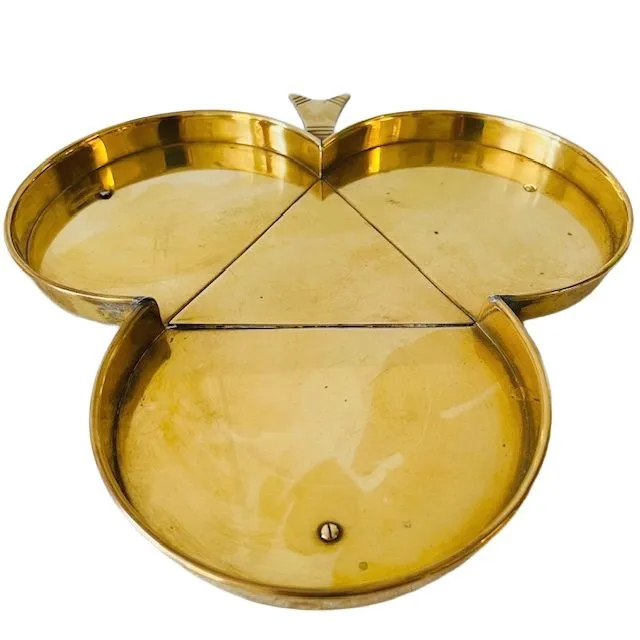 Messing dienblad druif vorm - Afbeelding 4