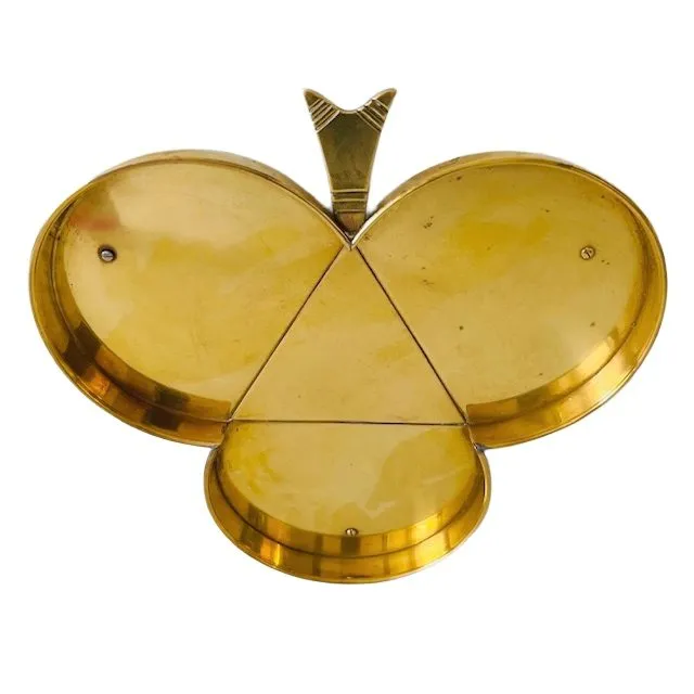 Messing dienblad druif vorm - Afbeelding 5