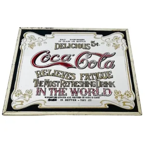 Vintage Coca Cola spiegeltje jaren 70