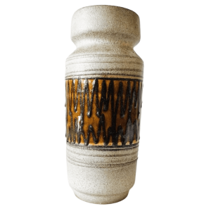 Vintage West-Germany vaas beige EB Haldensleben 1960’s