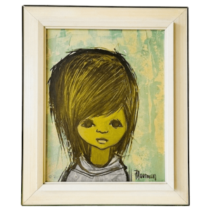 Vintage schilderijtje Moerman prent 1960’s