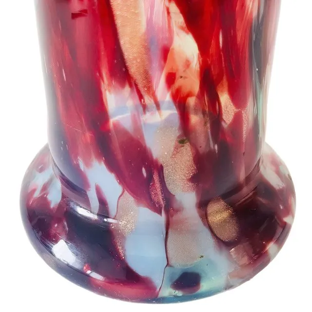 Antieke Legras gevlekt glazen vaas gemarmerd glas Art Deco 1920’s - Afbeelding 4