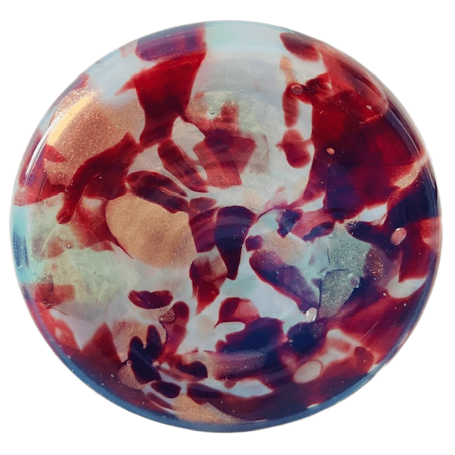 Antieke Legras gevlekt glazen vaas gemarmerd glas Art Deco 1920’s - Afbeelding 7