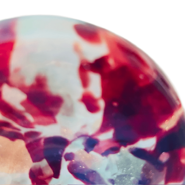 Antieke Legras gevlekt glazen vaas gemarmerd glas Art Deco 1920’s - Afbeelding 8