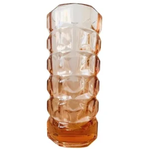 Vintage vaasje Rosaline Luminarc roze glas 1960’s