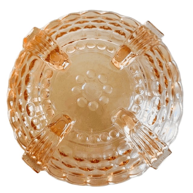 Art deco fruitschaal rosaline roze glas 1930’s - Afbeelding 8