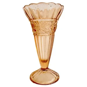 Scailmont vaas rosaline glas 1930’s art deco