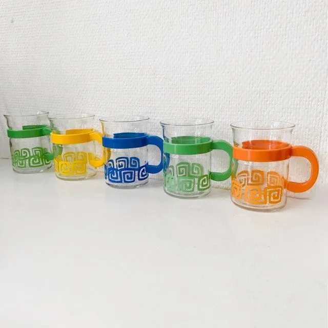 Set Vintage Theeglazen Randwyck Maastricht - Afbeelding 6