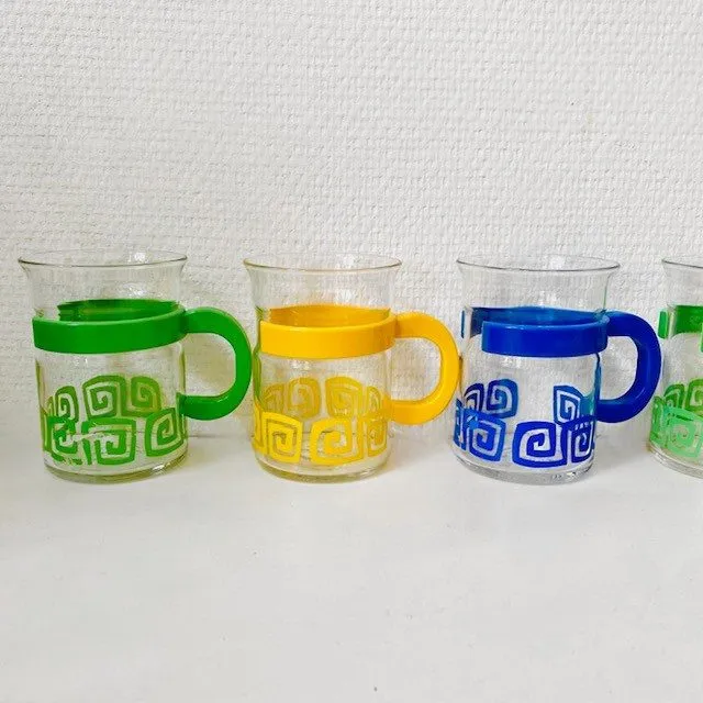 Set Vintage Theeglazen Randwyck Maastricht - Afbeelding 3