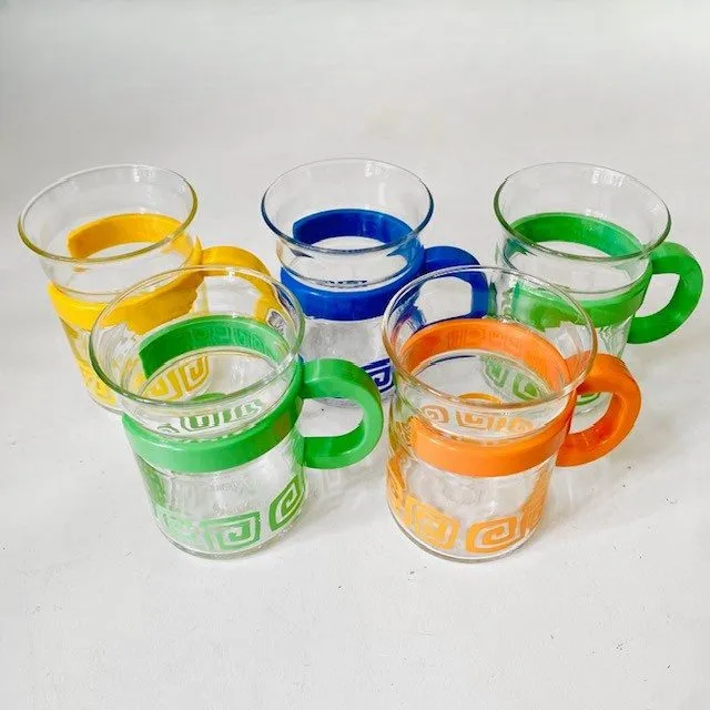 Set Vintage Theeglazen Randwyck Maastricht - Afbeelding 2