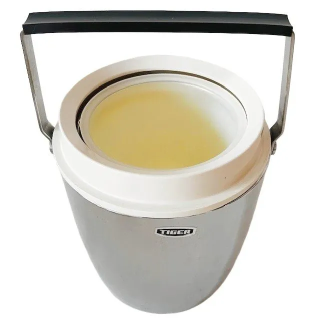 Vintage Tiger verchroomde geïsoleerde ijsemmer chroom zilver 1960’s - Afbeelding 3