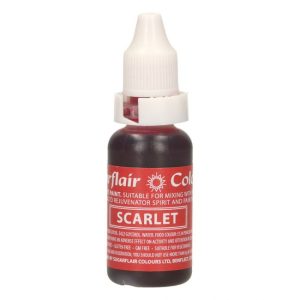 Sugarflair Edible Droplet Paint -Scarlet- 14ml
