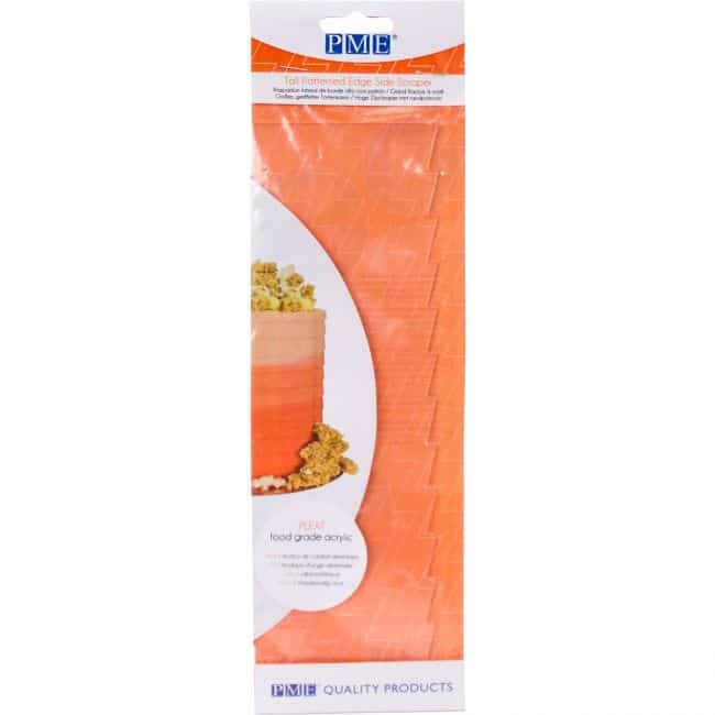 PME Tall Patterned Edge Side Scraper -Pleat- - Afbeelding 2