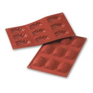 Siliconen Bakvorm Madeleine 68x45x17mm