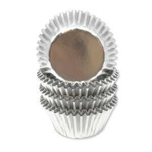 Anniversary House Silver Petit Four Foil Cups