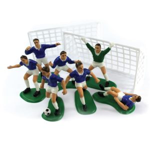 Anniversary House Football Cake Decoration Set Blue