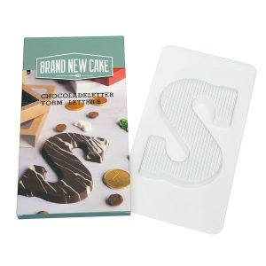 BrandNewCake Chocoladeletter Vorm 150g Letter S
