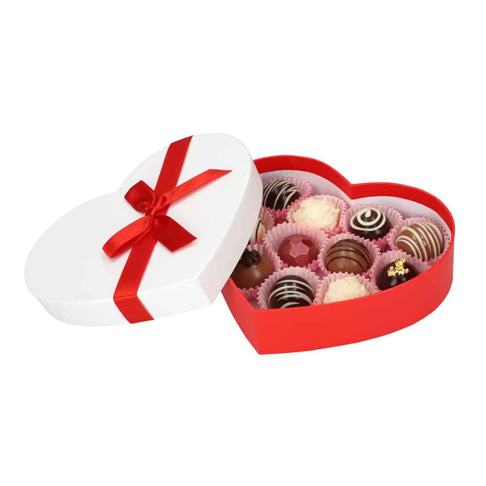 Bonbon Doosje Hart voor 11 bonbons - Afbeelding 4