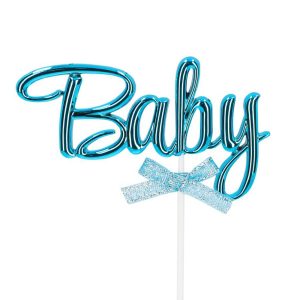 Cake-Masters Cake Topper Baby Blue