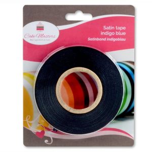 Cake-Masters Satin Ribbon 14mmx30m Indigo Blue