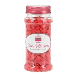 Cake-Masters Sprinkle decoration Hearts red 70g