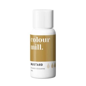 Colour Mill – Kleurstof op olie basis – Mustard 20 ml.