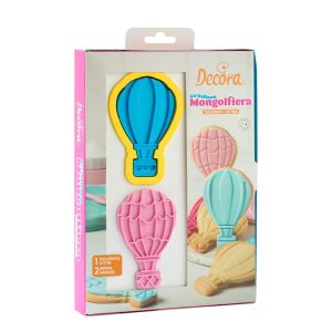 Decora Luchtballon Cookie Cutters & Stempels