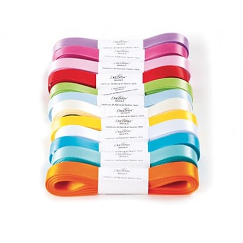 Decora Double Satin Ribbon 15mmx5mt Violet - Afbeelding 3