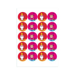 Cupcake Toppers Sint & Piet