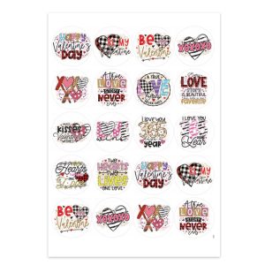 Eetbare Cupcake Toppers Valentijn