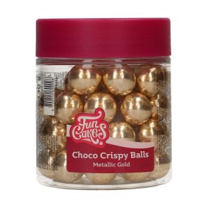 FunCakes Choco Crispy Balls – Gorgeous Gold
