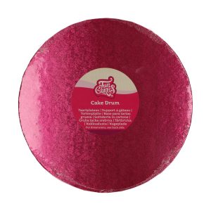 FunCakes Cake Drum Rond Ø30,5 cm – Cerise