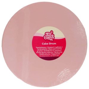 FunCakes Cake Drum Rond Pastel Roze Ø 30 cm