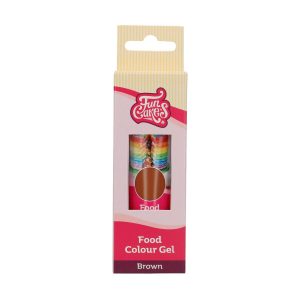 FunCakes Food Colour Gel  Bruin 30 g