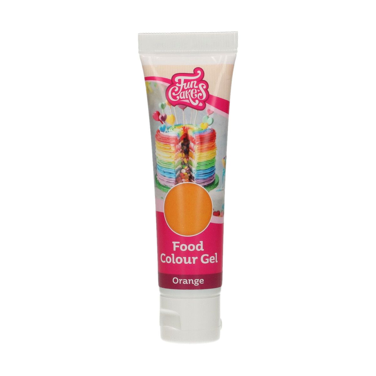FunCakes Food Colour Gel Oranje 30 g - Afbeelding 3