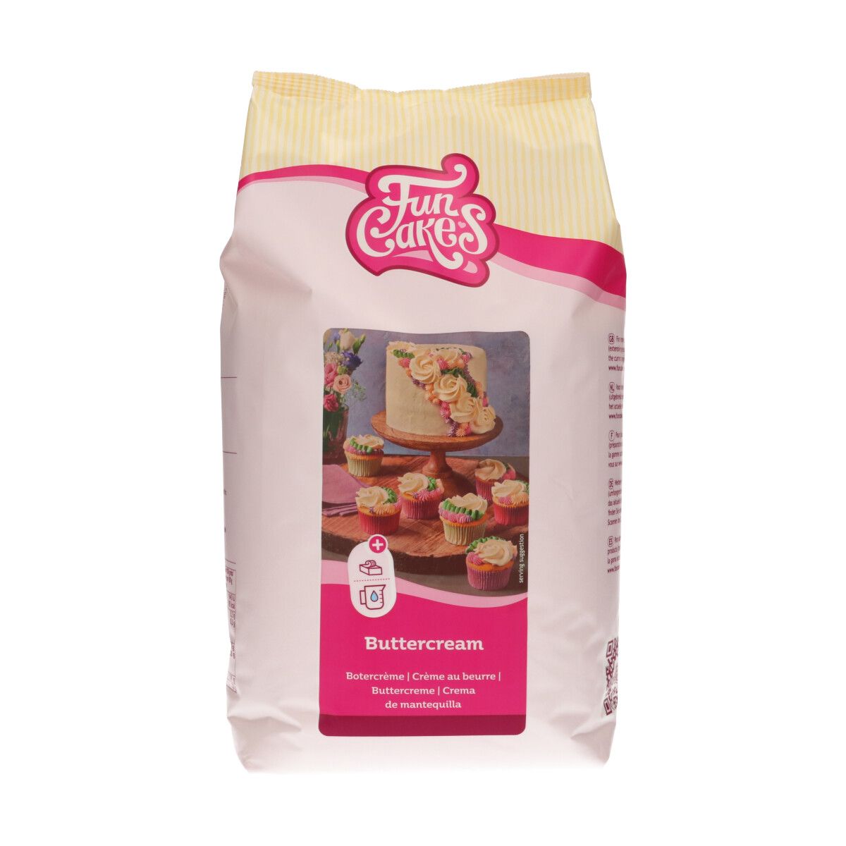 FunCakes Mix voor Botercrème 4kg - Afbeelding 2