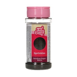 FunCakes Sanding Sugar 80g – Zwart