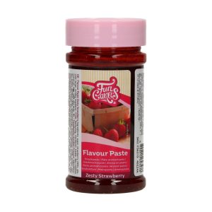 FunCakes Smaakpasta Aardbei Friszuur 120 g