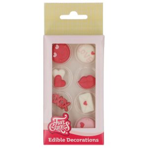 FunCakes Suikerdecoraties Love Set/8